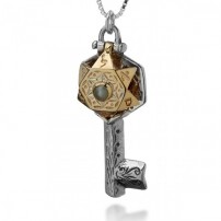 Uriel Key Pendant Kabbalah Jewelry